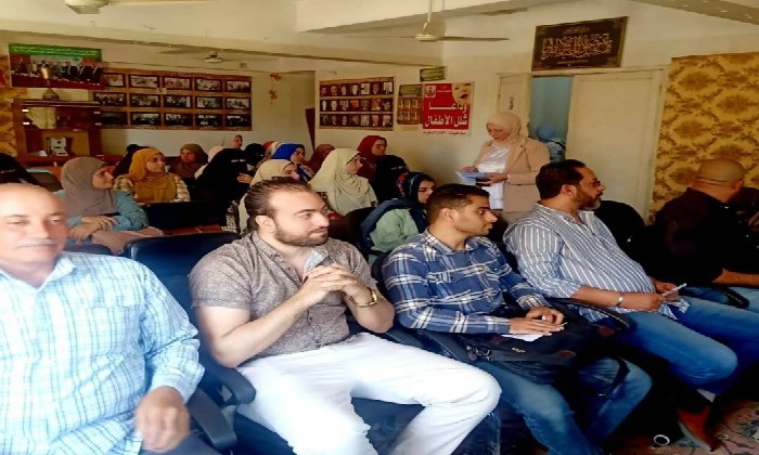 «السلامة والصحة المهنية» في ندوة تثقيفية للإدارة الصحية بدلنجات البحيرة «السلامة والصحة المهنية» في ندوة تثقيفية للإدارة الصحية بدلنجات البحيرة