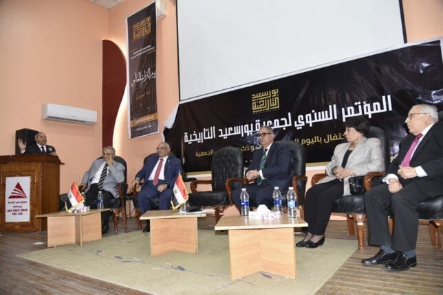 محافظ بورسعيد يشهد المؤتمر السنوي لجمعية بورسعيد التاريخية ويعلن تحويل مبنى هيئة قناة السويس إلى متحف محافظ بورسعيد يشهد المؤتمر السنوي لجمعية بورسعيد التاريخية ويعلن تحويل مبنى هيئة قناة السويس إلى متحف