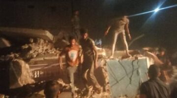انهيار منزل في أسيوط.. والحماية المدنية تبحث عن ناجين