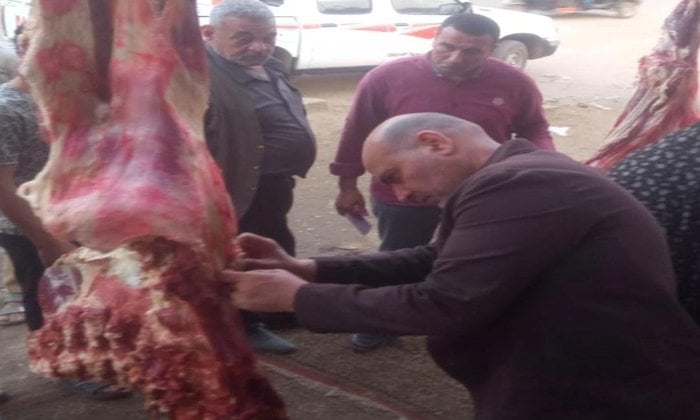ضبط 150كيلو من اللحوم غير الصالحة للاستهلاك الادمي بالمنوفية ضبط 150كيلو من اللحوم غير الصالحة للاستهلاك الادمي بالمنوفية