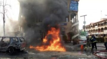 سقوط 26 قتيلا بانفجار لغم أرضي لدى مرور شاحنة محملة بأشخاص في نيجيريا