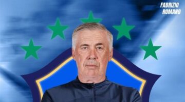 أنشيلوتي يوافق على تولي تدريب منتخب البرازيل استعدادًا لكأس العالم 2026