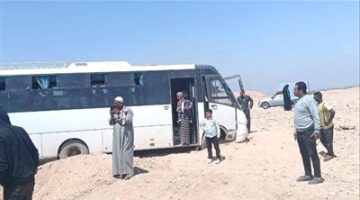 إصابة 8 أشخاص في تصادم أتوبيس وسيارة ملاكي بالشرقية