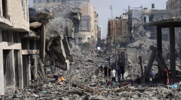 استشهاد 9 فلسطينيين في قصف للاحتلال الإسرائيلي على غزة