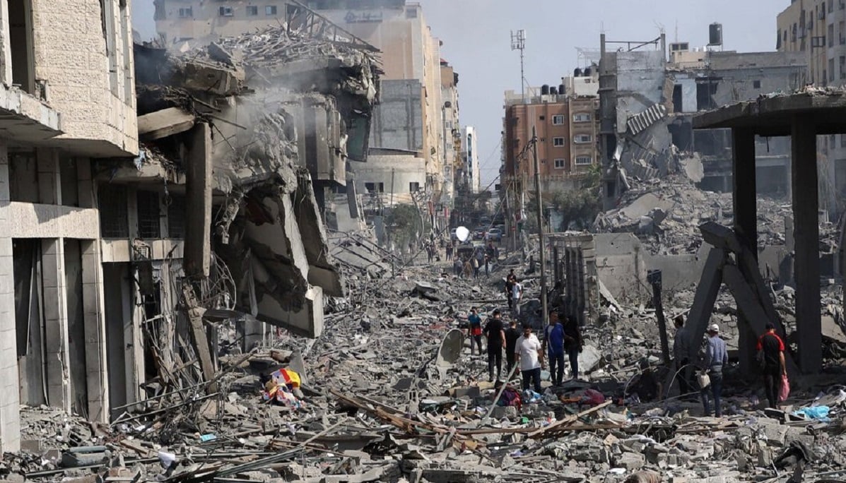 استشهاد 9 فلسطينيين في قصف للاحتلال الإسرائيلي على غزة استشهاد 9 فلسطينيين في قصف للاحتلال الإسرائيلي على غزة