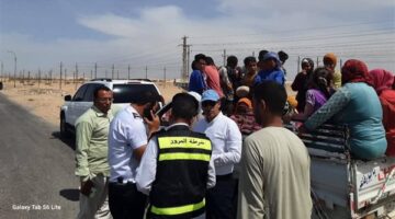 نائب محافظ المنيا يضبط سيارة على الطريق الصحراوى الغربى تقل 35 طفلًا ويحيل الواقعة للنيابة العامة