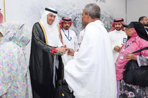 طلائع حجاج بيت الله تبدأ في التوافد على المنافذ السعودية طلائع حجاج بيت الله تبدأ في التوافد على المنافذ السعودية