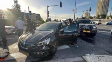 موكب نتنياهو يتعرض لحادث سير بالقدس