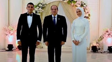 السيسي يلبي دعوة كريمة مالك مهران لحضور عقد قرآنها.. فيديو