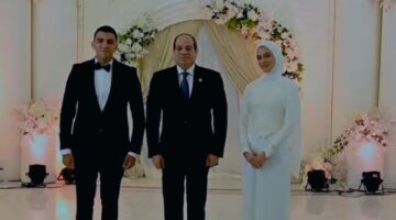 الرئيس السيسي حضر عقد قران نجلته.. من هو الشهيد مالك مهران ؟