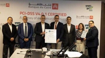 بنك القاهرة يحصل على شهادة معيار امان بيانات صناعة بطاقات الدفع PCI-DSS v4.0.1