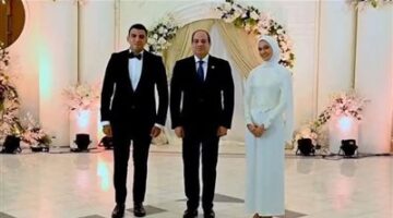 محافظ الغربية يهنئ ابنة الشهيد العميد مالك مهران بزفافها ويشيد بوفاء الرئيس بوعده