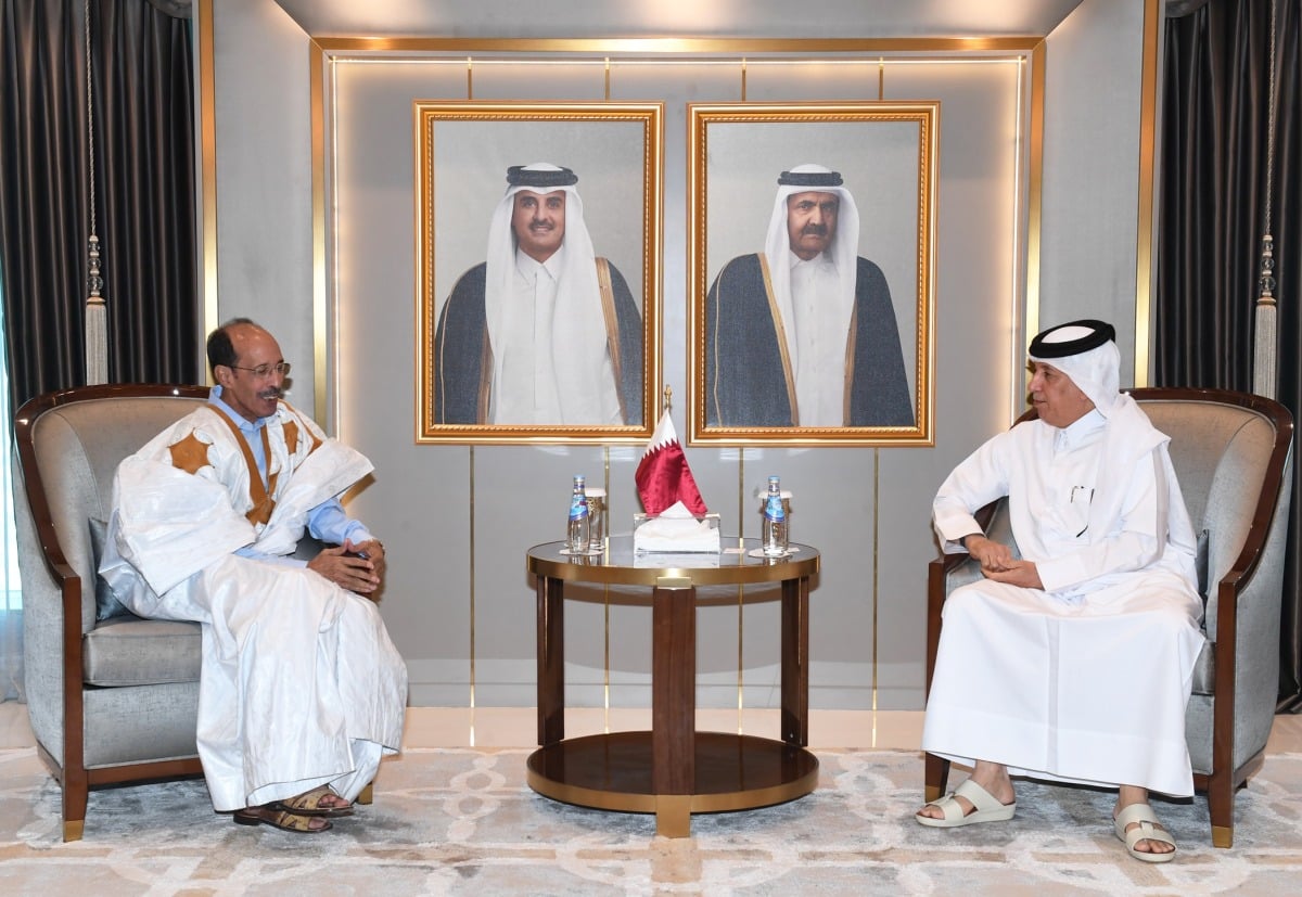وزير الدولة للشؤون الخارجية يودع سفير موريتانيا وزير الدولة للشؤون الخارجية يودع سفير موريتانيا