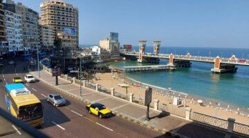 الإسكندرية تشهد طقسا ربيعيا مشمسا ورياحا باردة بعد تساقط الأمطار