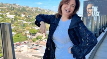 إلهام شاهين تشارك الجمهور بصورها في كاليفورنيا