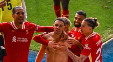 3 نقاط على حصد اللقب.. ليفربول يهزم ليستر سيتي ويقترب من التتويج بالدوري