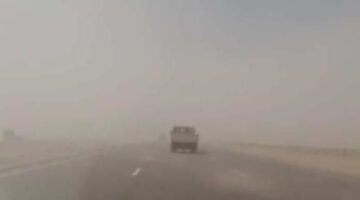 عاصفة رملية تضرب مدن محافظة جنوب سيناء