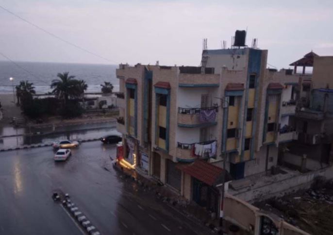 أمطار متفرقة وحالة طوارئ في شمال سيناء بسبب سوء الأحوال الجوية