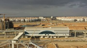 هيئة الأنفاق: تقدم الأعمال بمحطة مونوريل حي المال والأعمال بالعاصمة الإدارية