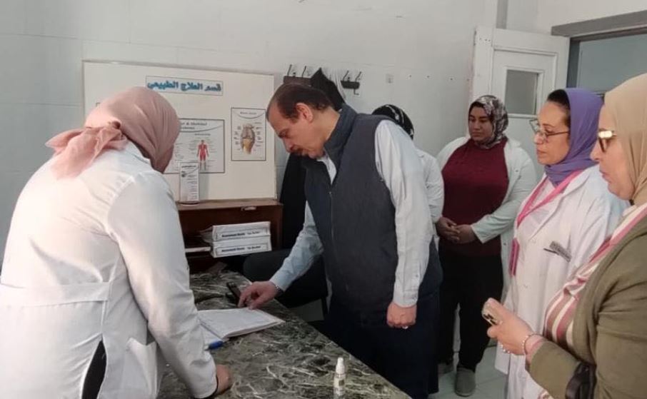 نائب وزير الصحة يتفقد مستشفيات الإسكندرية لمتابعة سير العمل