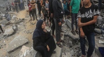 شهيدان ومصابون إثر قصف الاحتلال خيمة نازحين في خان يونس