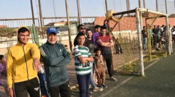 مصرع طفل إثر سقوط عارضة مرمى حديدية على رأسه بملعب مركز شباب بليفيا في بني سويف