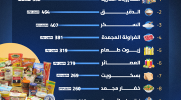 أهم السلع الغذائية التي صدرتها مصر خلال عام 2024