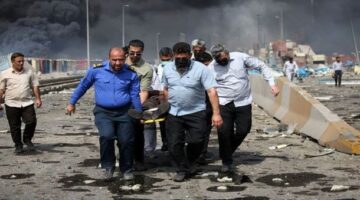 حصيلة جديد لضحايا انفجار إيران وسط صعوبات في إطفاء النيران