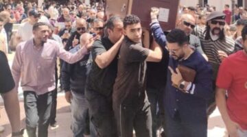 تشييع جنازة سليمان عيد بحضور نجوم الفن