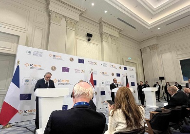 عبد العاطي: مصر ترفض بشكل قاطع كل أشكال التهجير القسري أو الطوعي التي تجريها إسرائيل ضد الفلسطينيين عبد العاطي: مصر ترفض بشكل قاطع كل أشكال التهجير القسري أو الطوعي التي تجريها إسرائيل ضد الفلسطينيين
