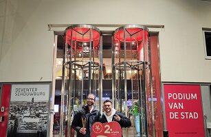 عمر أبو الهنا يفوز بالمركز الثاني في التصفيات النهائية بمسابقة Open Podium Overijssel الهولندية