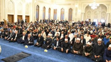 وزراء الأوقاف والعمل والشباب والرياضة ومحافظ القاهرة يشهدون صلاة الجمعة بمسجد العلي العظيم