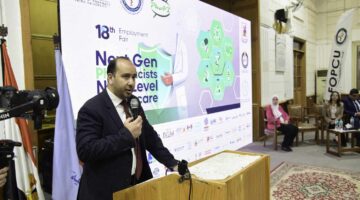 مساعد رئيس هيئة الدواء المصرية يشارك في فعاليات افتتاح ملتقى التوظيف الثامن عشر بـ «صيدلة القاهرة»
