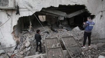 المستشفى المعمداني في غزة يخرج عن الخدمة جراء قصف الاحتلال الإسرائيلي مبنى الاستقبال والطوارئ