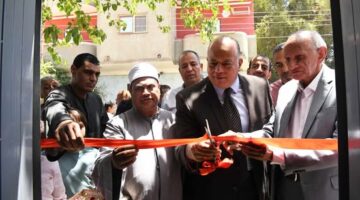 سكرتير عام قنا يفتتح مسجد الرواجح بقرية الشاورية بنجع حمادي بعد تطويره