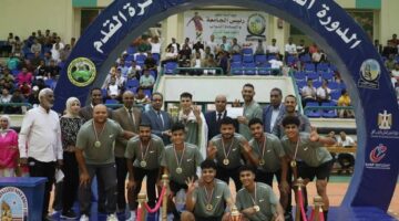 جامعة جنوب الوادي تختتم فعاليات الدورة العربية الـ19 لخماسيات كرة القدم