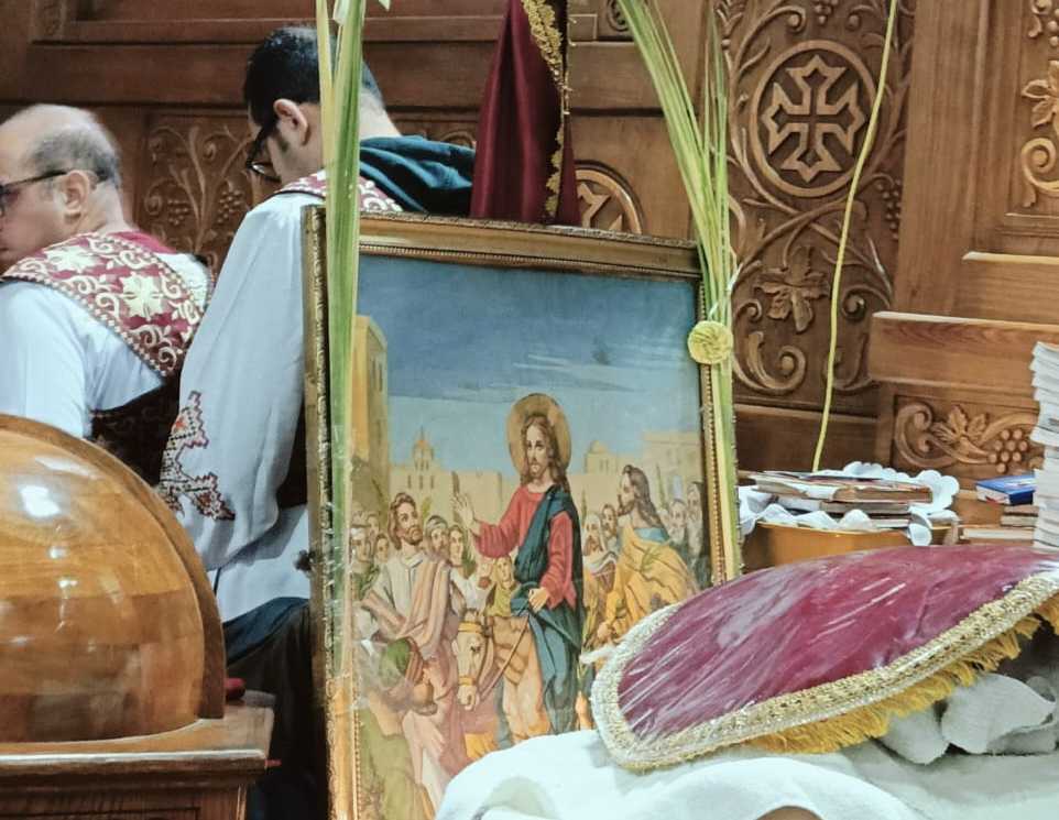 كنيسة الأنبا بيشوي ببورسعيد تحتفل بعيد أحد السعف كنيسة الأنبا بيشوي ببورسعيد تحتفل بعيد أحد السعف