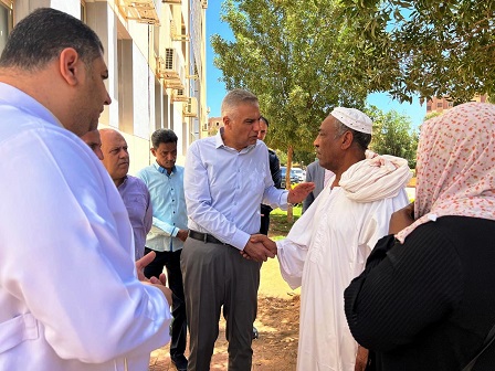 محافظ أسوان يفاجئ مستشفى أسوان التخصصي العام بالصداقة الجديدة محافظ أسوان يفاجئ مستشفى أسوان التخصصي العام بالصداقة الجديدة