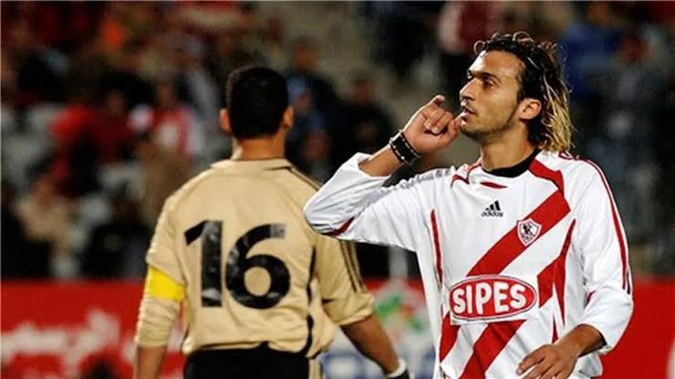 إبراهيم سعيد بقميص الزمالك