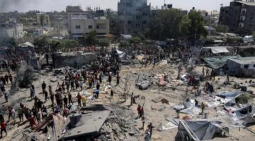5 شهداء في قصف للاحتلال الإسرائيلي على جنوب قطاع غزة