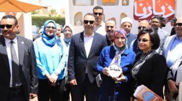 التضامن تفتتح معرض ديارنا للحرف اليدوية والتراثية بالجونة
