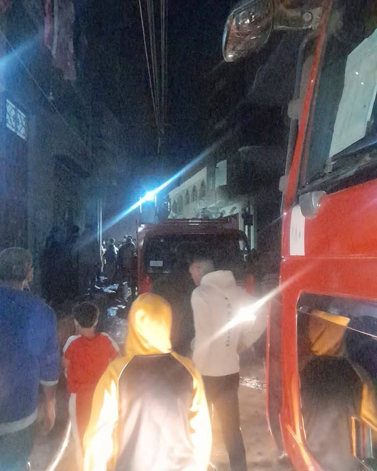 صور من موقع الحادث 