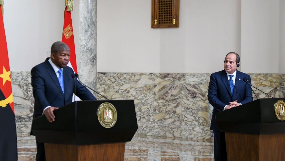 رئيس أنجولا: علاقاتنا مع مصر تاريخية.. ونتطلع لتعزيز التعاون معها