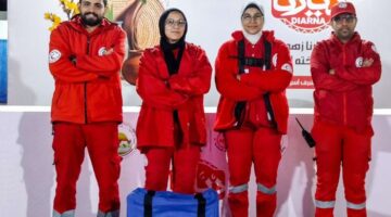 بمنتجات يدوية و خدمات تطوعية.. الهلال الأحمر المصري يشارك في معرض ديارنا زهور الربيع