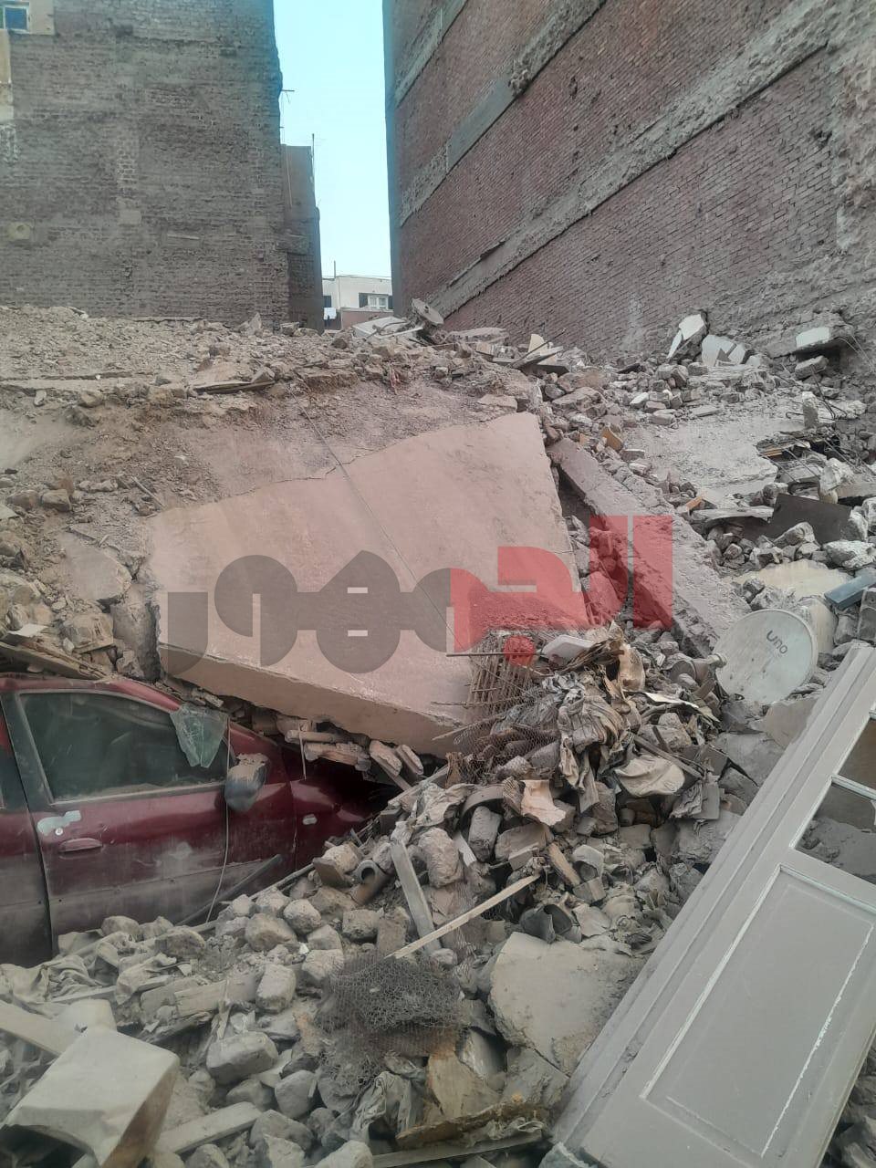 حادث عقار أسيوط