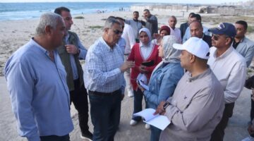 محافظ الإسكندرية: الانتهاء من جاهزية الشواطئ لاستقبال روادها.. وتقدم حزمة من الخدمات لاستقطام المصطافين