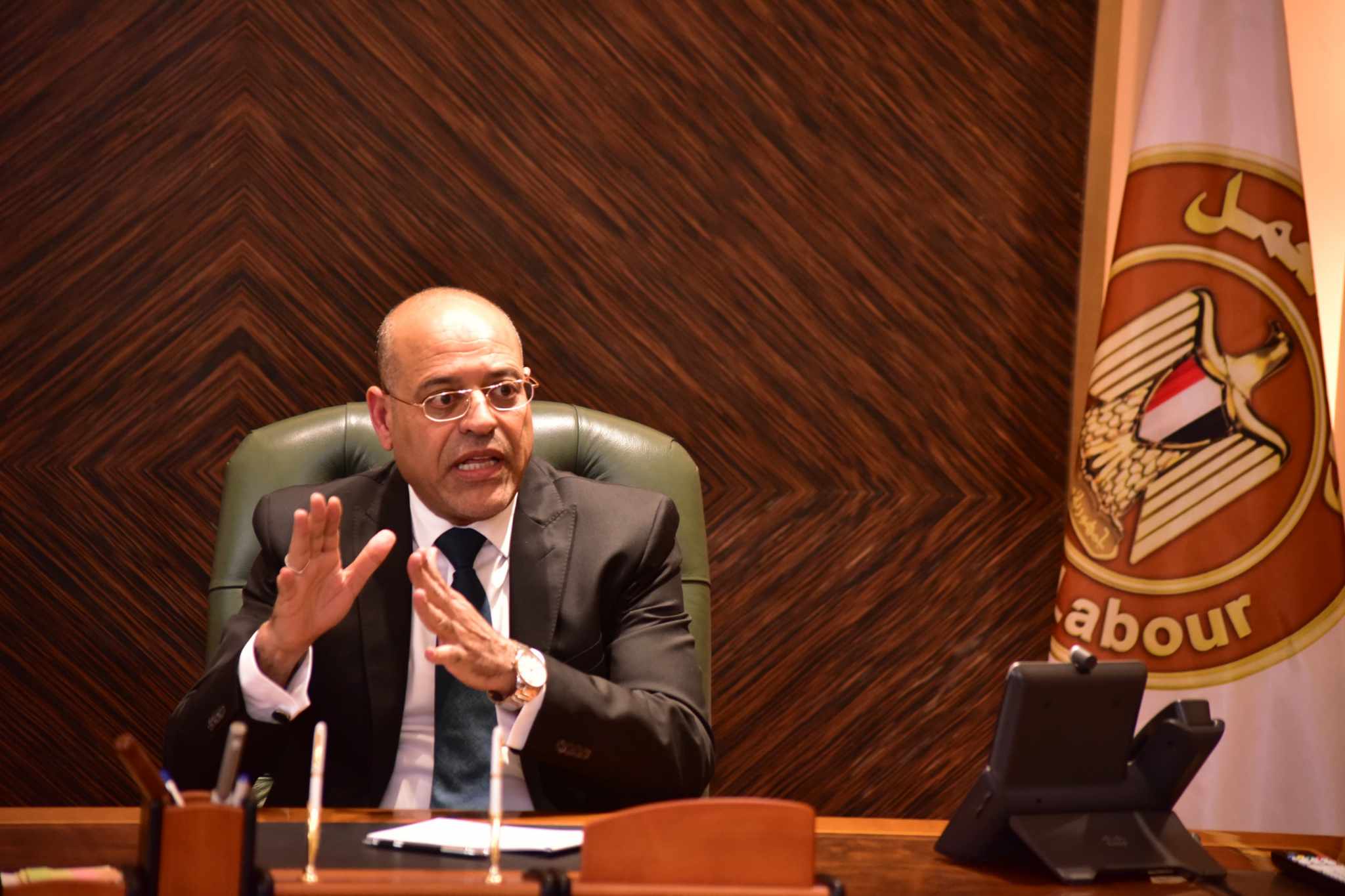 وزير العمل: لسنا بديلا عن شركات التوظيف.. وأسندنا 12 مركز تدريب لإدارة القطاع الخاص وزير العمل: لسنا بديلا عن شركات التوظيف.. وأسندنا 12 مركز تدريب لإدارة القطاع الخاص