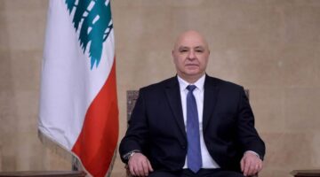 الرئيس اللبناني: على أمريكا وفرنسا إجبار إسرائيل على وقف اعتداءاتها