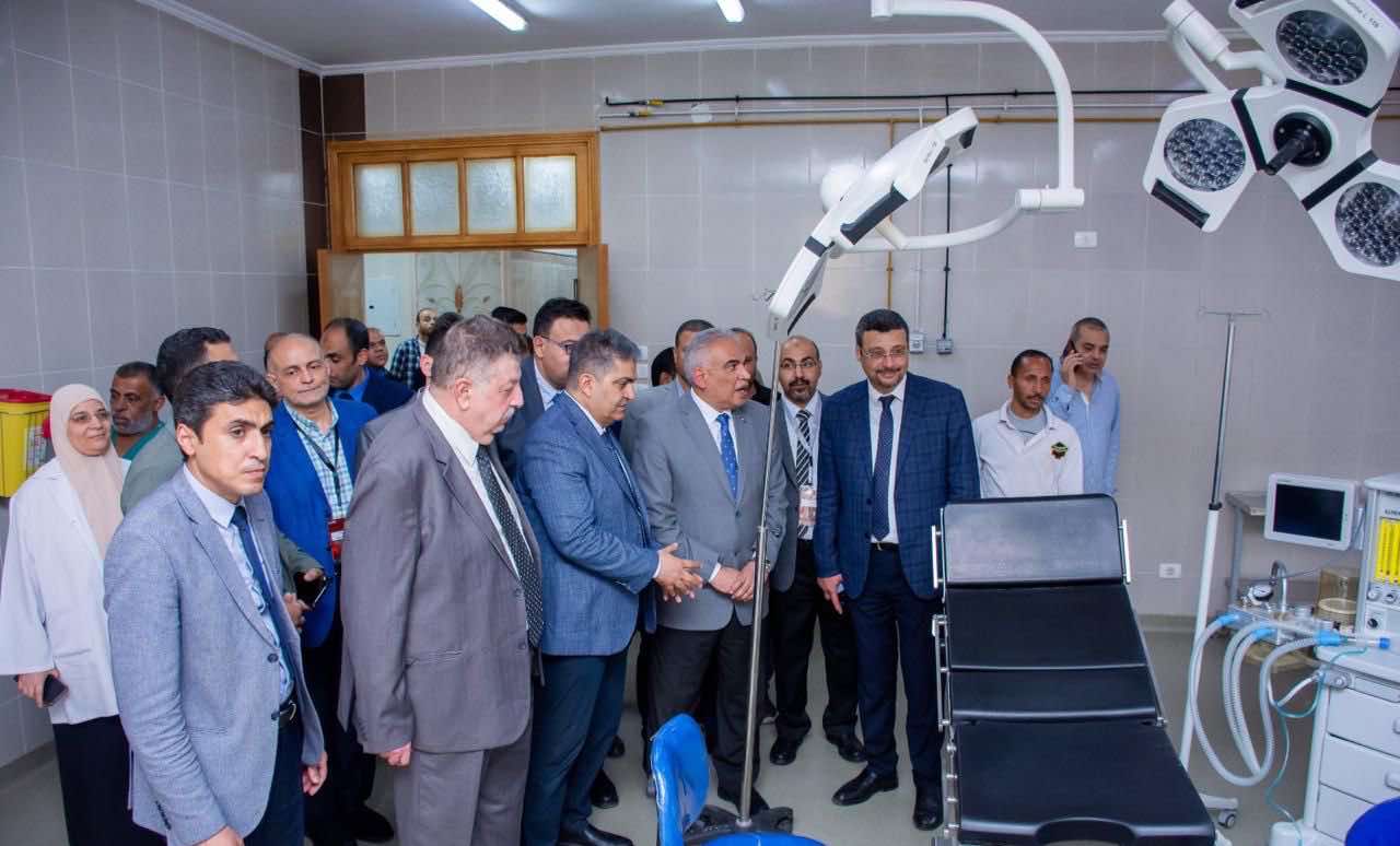 رئيس جامعة طنطا يفتتح وحدة الحروق بمستشفيات الجامعة