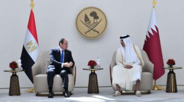 استقبال رسمي للرئيس السيسي في الدوحة مع بدء جولته الخليجية